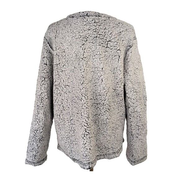 Disney The Nightmare Before Christmas Sz XL Sherpa Jack Skellington Top Sweater - Picture 4 of 7